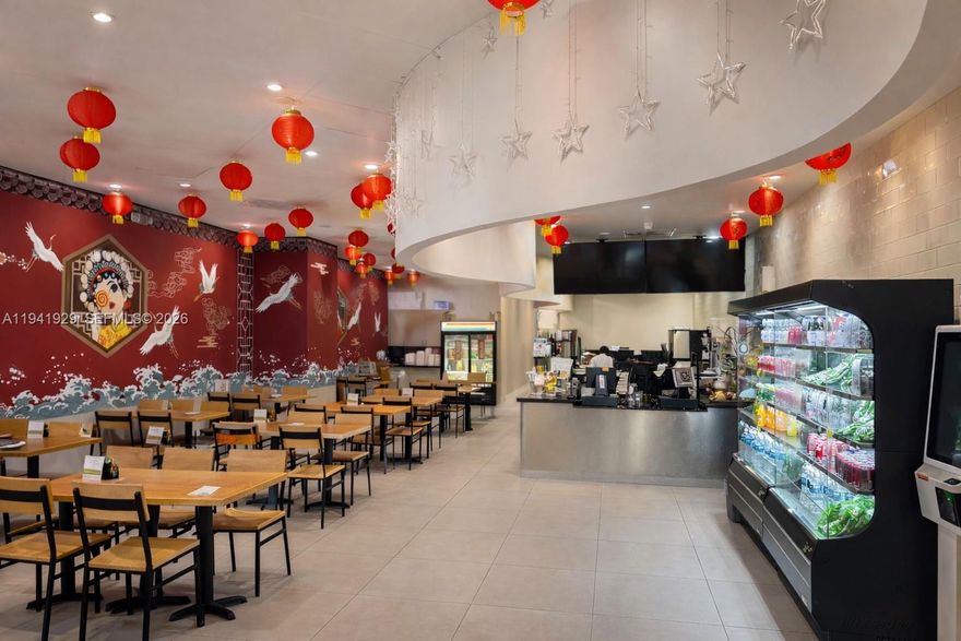 Established Chinese cuisine restaurant for sale in a prime Coral Way shopping center in Miami, featuring rent well below current market levels. Located alongside national anchor tenants including Marshalls, Burlington, and Five Below, this high-traffic retail center offers strong visibility, consistent foot traffic, and abundant free parking—a rare advantage in today’s Miami restaurant market.

The business is fully operational and turnkey, with a well-equipped commercial kitchen, loyal repeat customer base, and all licenses and permits current. Below-market rent and controlled expenses provide immediate margin advantages, allowing a new owner to step into cash flow from day one. Additional upside exists through delivery expansion, extended hours, or menu and brand optimization.

Ideal for an owner-operator or investor seeking a well-positioned food business with strong fundamentals in a high-demand Miami corridor.