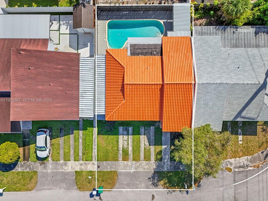 Move-in ready 3 bedroom, 2 bathroom twin-home with a private pool in desirable Snapper Creek Gardens! This well-appointed one-story townhome has been painted bright white and features a renovated kitchen with brand new appliances. The bathrooms were recently upgraded with all-new tile, modern fixtures, and vanities. In addition to the three bedrooms, there's a small den and a utility/storage room with a full-size washer and dryer. Pool maintenance and annual A/C service are included in the rent. No HOA means rapid approval! Fantastic location right off Sunset Drive, close to top dining, shopping, and major highways. A rare find with a fully fenced patio and private pool—don't miss this opportunity! Easy to show via ShowingTime.