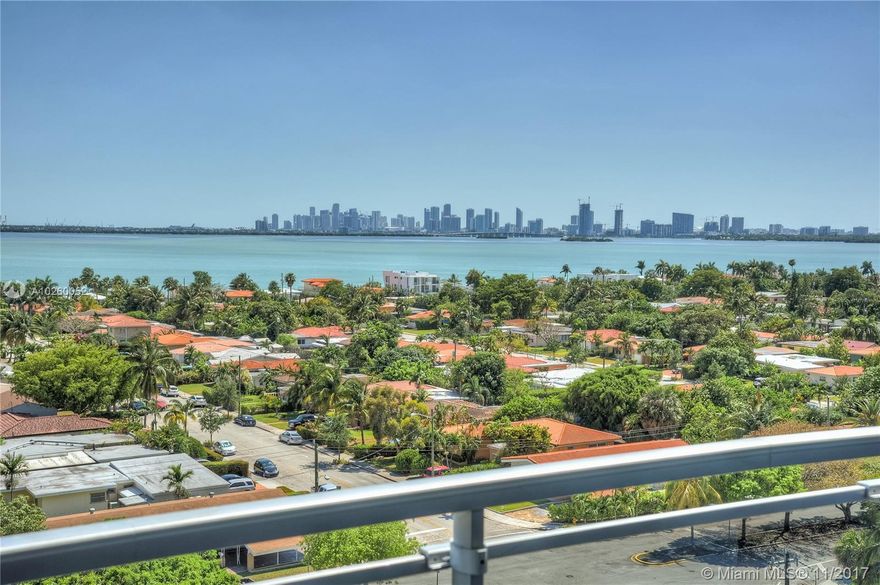 Great Value!!! Ready to move in. Sweeping panoramic views of the Bay and City Skyline from all rooms, this condo with luxury and convenience it offers an incredible amount of living space: 1735 s/f for a 2/2 plus bonus room easily converted to 3rd bedr enhanced by 10 FT ceilings, with NY designer finishes and 211 SF terrace. Spacious master bathroom and kitchen. Wood floors throughout.2parking spaces,double storage.Pool,Gym (including classes),Social Room,24hs Front Desk Security.PETS ok up to 50pounds.Can be rented 4 times a year.Central location to Beaches, Midtown,Miami Airport,Malls and Marinas. Rooms virtually staged.



.