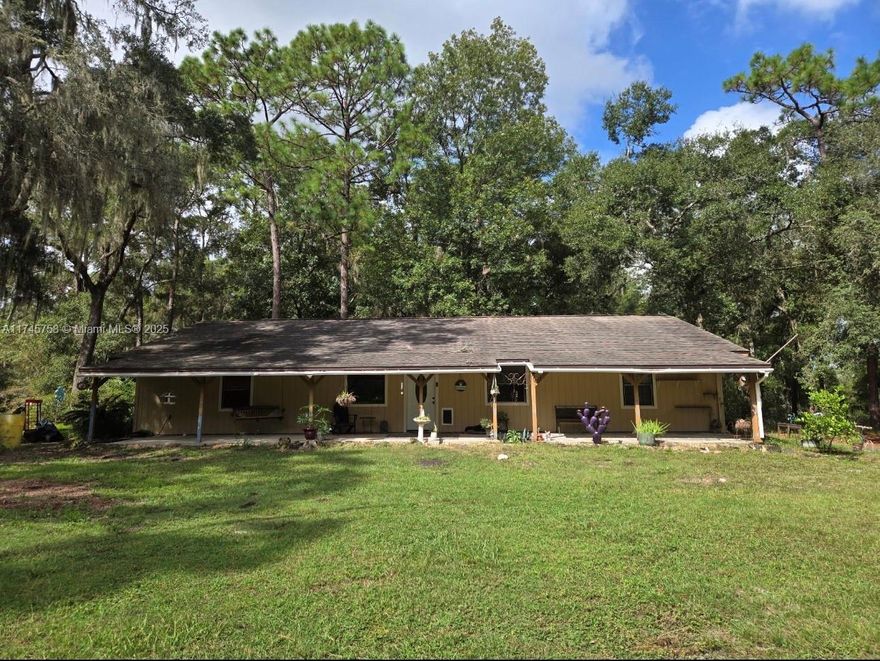 Welcome to your dream equestrian estate in the heart of Ocala! This 10-acre property is just minutes from the World Equestrian Center & offers endless possibilities. The 3-bedroom, 2.5-bath, 2,200 sq. ft. home features a remodeled kitchen with quartz countertops, large island, & custom cabinetry, combining style & functionality.
Step outside to enjoy your private pool, perfect for unwinding & taking in the surrounding landscape. Including Workshop & Barn w/space for paddocks & arena, this property is ideal for horse lover's. Located in prime location, you’ll enjoy privacy & convenience, with shopping, dining, & equestrian venues just a short drive away-making this a rare find for those seeking a one-of-a-kind equestrian lifestyle. Don’t miss this chance to own a piece of Ocala paradise.