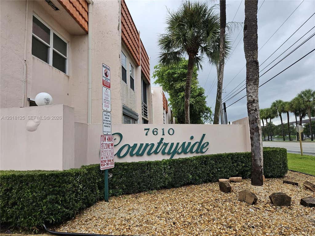 Photo of 7610 Stirling Rd #102C, Davie, FL 33024 (MLS # A12018125)