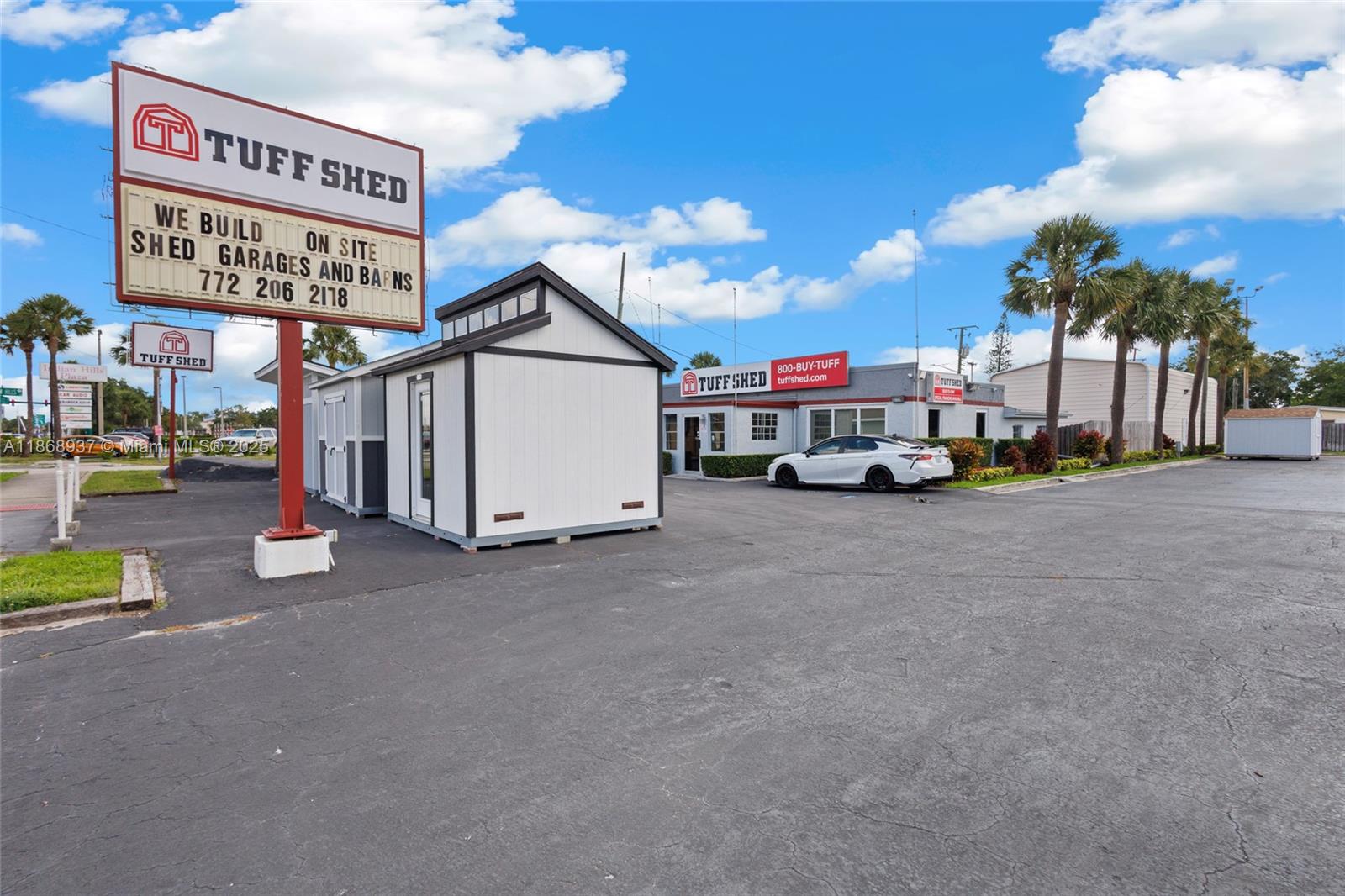 Net lease retail investment opportunity along S. US Hwy 1 in the heart of Fort Pierce. In-place cash flow generated by a multi-year lease with national retail brand Tuff Shed. Prime corner location – 125’ of frontage along S. US Hwy 1 - optimal exposure with more than 35,000 vehicles per day. Surrounded by other national retailers including Dunkin’, Starbucks, Dutch Brothers Coffee, WaWa, Publix, Jersey Mike’s, CVS, and Chase Bank. Zoning is C3 General Commercial providing ample opportunity for future development or repositioning. This property may also be purchased as part of a multi-parcel commercial portfolio or as a standalone property. Contact Listing Agent for Offering Memorandum & more details.