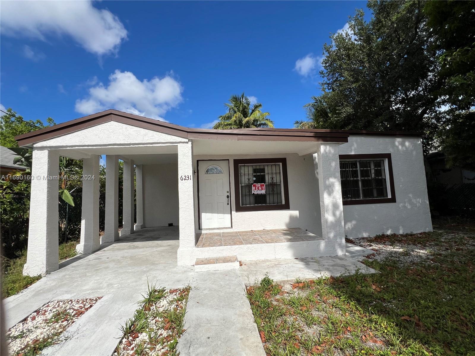 Rental Property at 6231 Nw 1st Ct, Miami, Broward County, Florida - Bedrooms: 3 
Bathrooms: 2  - $3,200 MO.