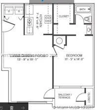 Pompano Beach, Florida 33069, United States, 1 Bedroom Bedrooms, ,1 BathroomBathrooms,Residential,Active,110691