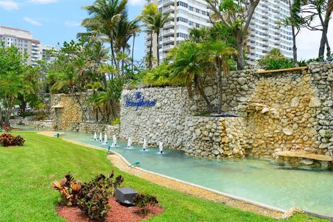 A home in Hallandale Beach