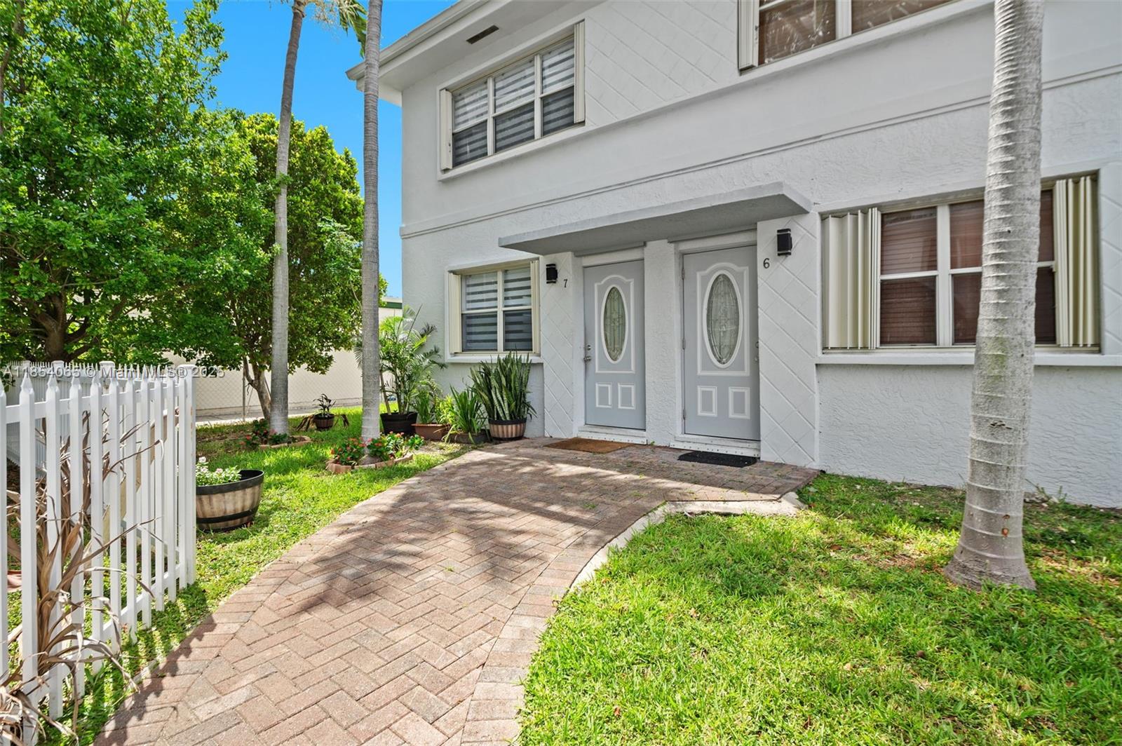 Rarely available for rent townhome on Treasure Island in North Bay Village. The second floor of this corner unit has been remodeled and it comprises of 2 bedrooms and a bathroom while the living/dining area, half bathroom and a kitchen are located on the first floor. There is a washer and dryer, one assigned parking space and a yard in the back for outdoor living enjoyment. Fantastic location as it is close to the bay and the beach, the highway as well as it is in proximity to excellent restaurants. Unit is offered furnished or unfurnished.