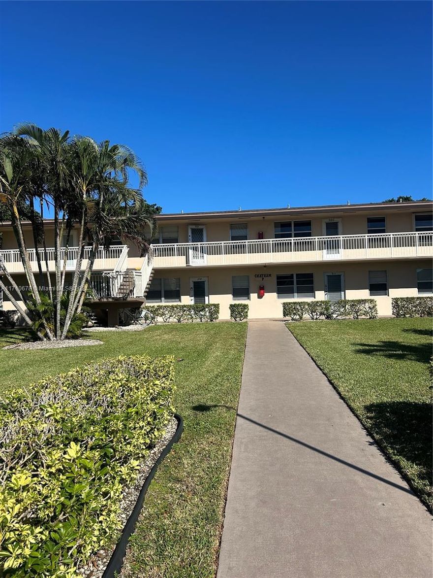 Gorgeous Unit in 55+ Century Village! This highly demanded unit! Laminated flooring throughout the house. 2nd floor, 2/2 Condo.  New Refrigerator! Fantastic Central Location Close to Hastings Fitness Center AND The Main Clubhouse. Located close to highways, airport, restaurants ,beaches and all the Florida lifestyle has to offer. SEE IT TODAY