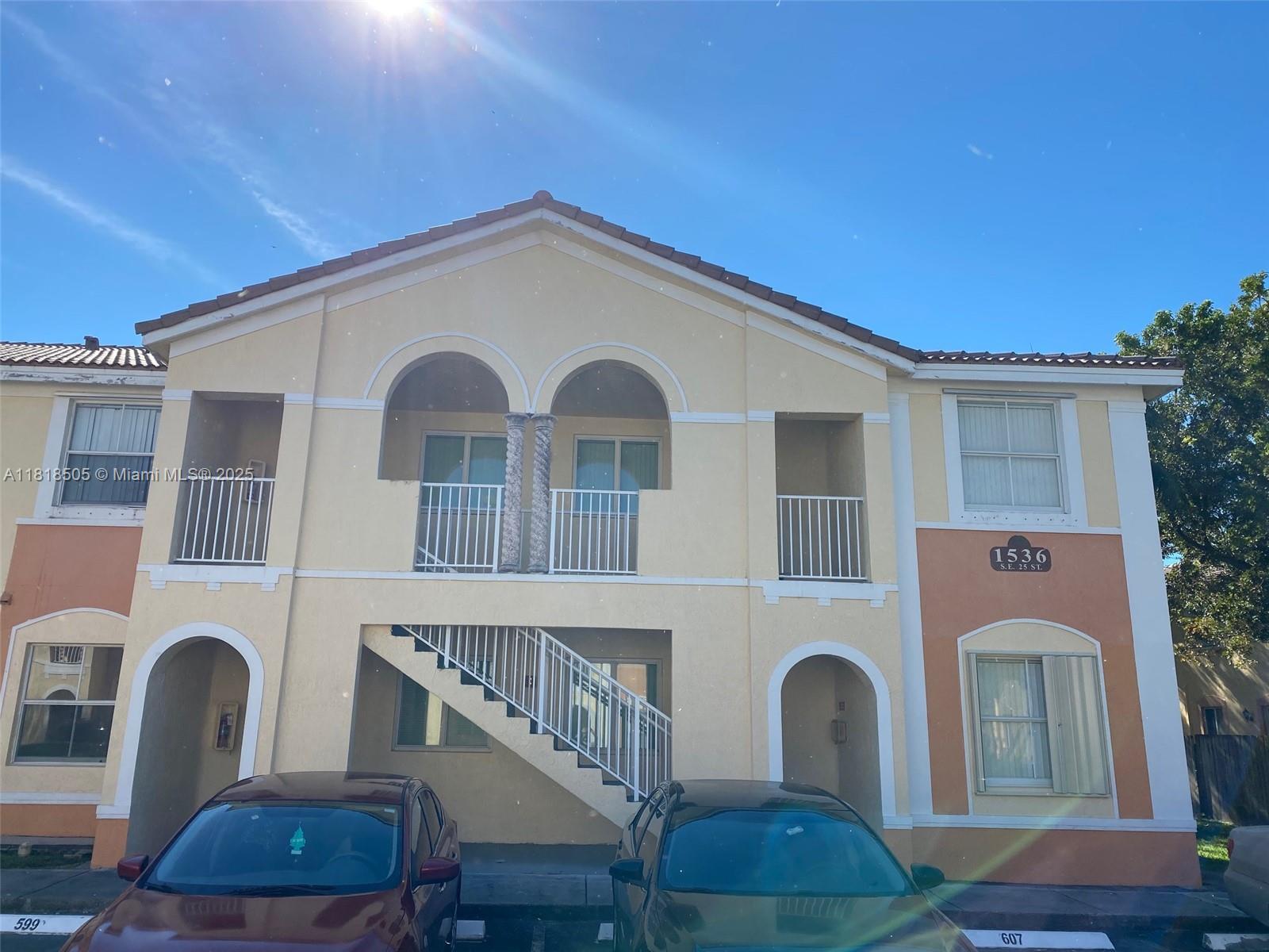 Rental Property at 1536 Se 25th St 202, Homestead, Miami-Dade County, Florida - Bedrooms: 2 
Bathrooms: 2  - $1,950 MO.
