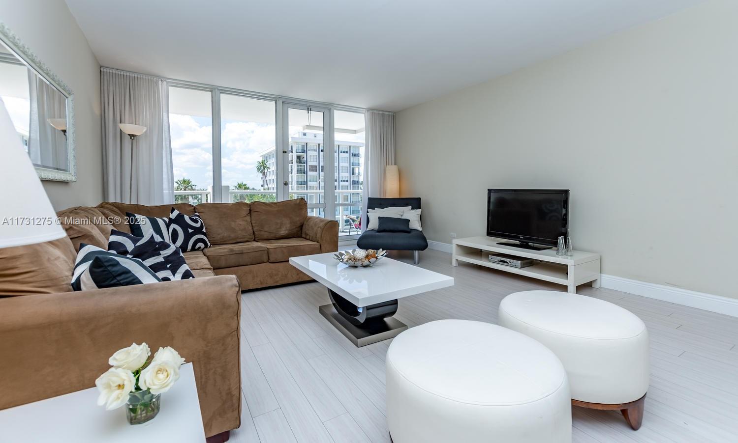 Property for Sale at 5601 Collins Ave 420, Miami Beach, Miami-Dade County, Florida - Bedrooms: 2 
Bathrooms: 2  - $780,000