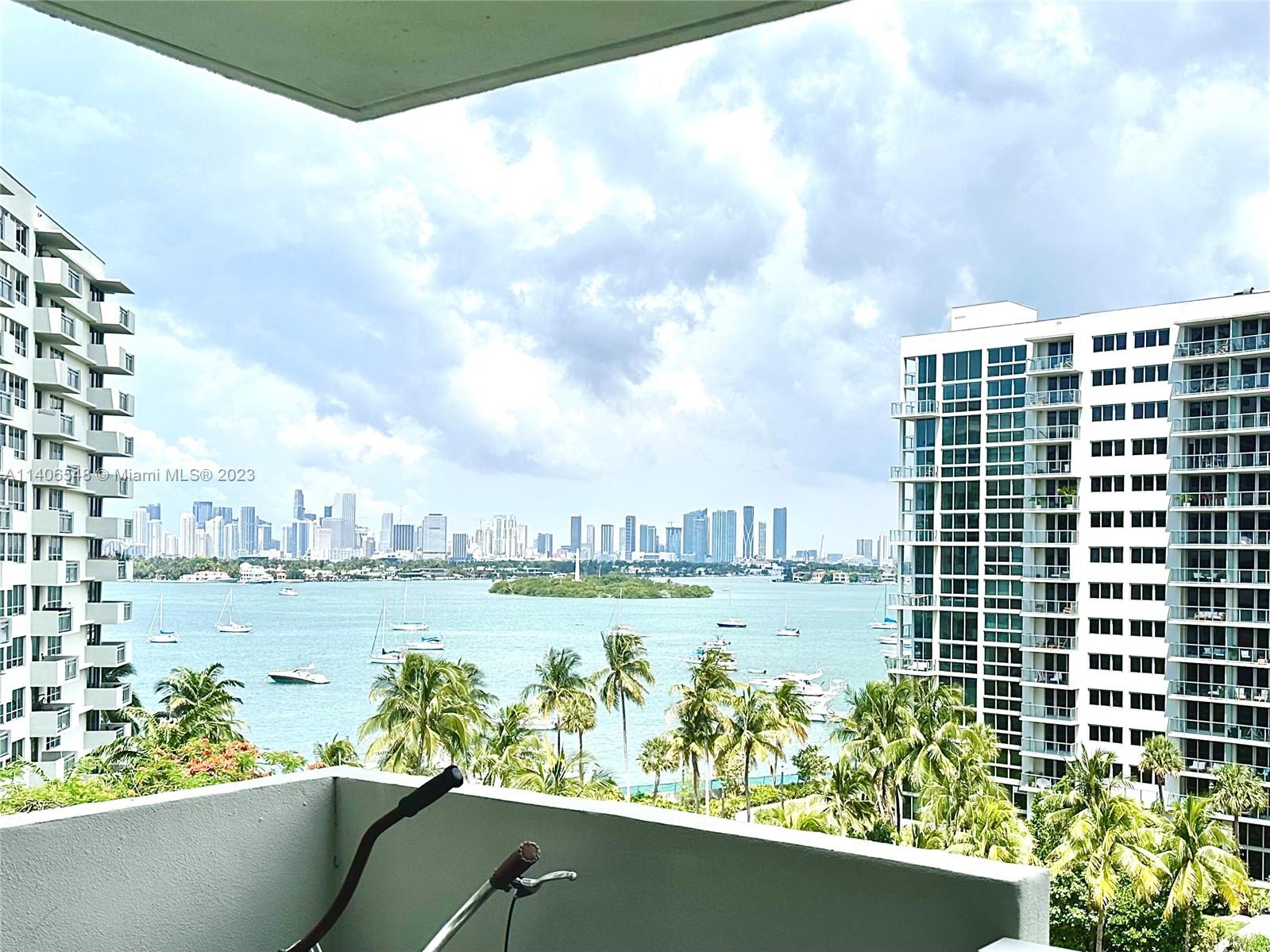 Rental Property at 1500 Bay Rd 862S, Miami Beach, Miami-Dade County, Florida - Bedrooms: 2 
Bathrooms: 2  - $5,500 MO.