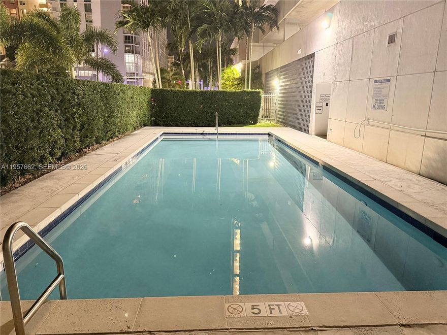 Modern Living in the Heart of Miami! Experience the perfect blend of security and style in this sleek 2BD/2BA residence. Spanning 984 SF of thoughtfully designed space, this unit features a private balcony, an in-unit washer/dryer, and a dedicated garage space. Located in an ultra-secure, boutique-style building, you’ll enjoy premium amenities including a resort-style pool and a fully equipped gym