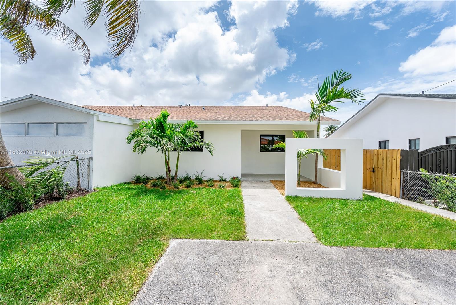 Completely remodeled twin home in the heart of Miami featuring 3 large bedrooms, 2 full bathrooms, a covered terrace and expansive back yard w room for a pool. In addition, the home offers a new roof, new impact windows, new floors, new kitchen, new bathrooms, new fence, the list goes on. Purchase this property and don't touch it for 20 years! No HOA!