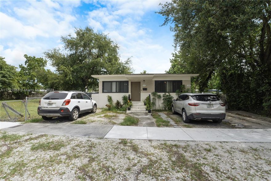 FOR SALE: Duplex Investment Opportunity. Each unit features 2 bedrooms and 1 bathroom. Hurricane impact glass windows throughout. The new roof was installed 5 years ago. Independent electrical meters. Updated PVC Plumbing.