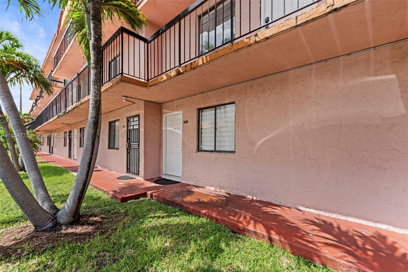 Welcome to Hialeah Club Villas and this desirable first-floor 1/1 home that combines comfort, convenience, and a rare private outdoor space. Inside, you’ll find the ease of an in unit washer and dryer and a layout that flows naturally, along with a fenced-in patio perfect for relaxing or entertaining. The building has already passed its 30/40-year recertification for peace of mind, and the location is unbeatable: minutes to Palmetto General Hospital, Mount Sinai ER, Westland Mall, the 826 Expressway, and within walking distance to Bucky Dent Park with its water park and playground. No rental restrictions make this an excellent opportunity for both homeowners and investors. Owner financing also available!