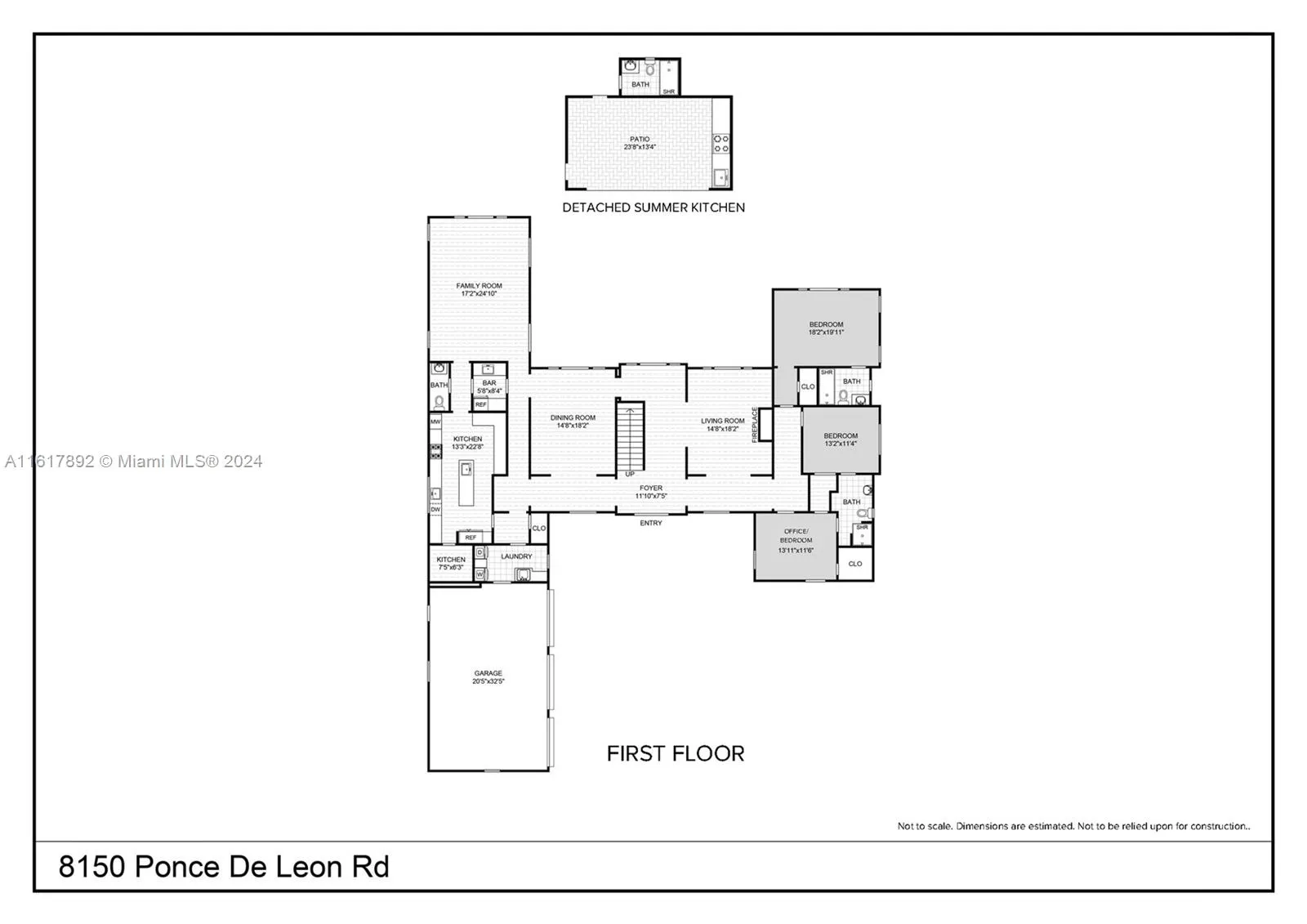 Miami, Florida 33143, United States, 8 Bedrooms Bedrooms, ,8 BathroomsBathrooms,Residential,Pending,53280