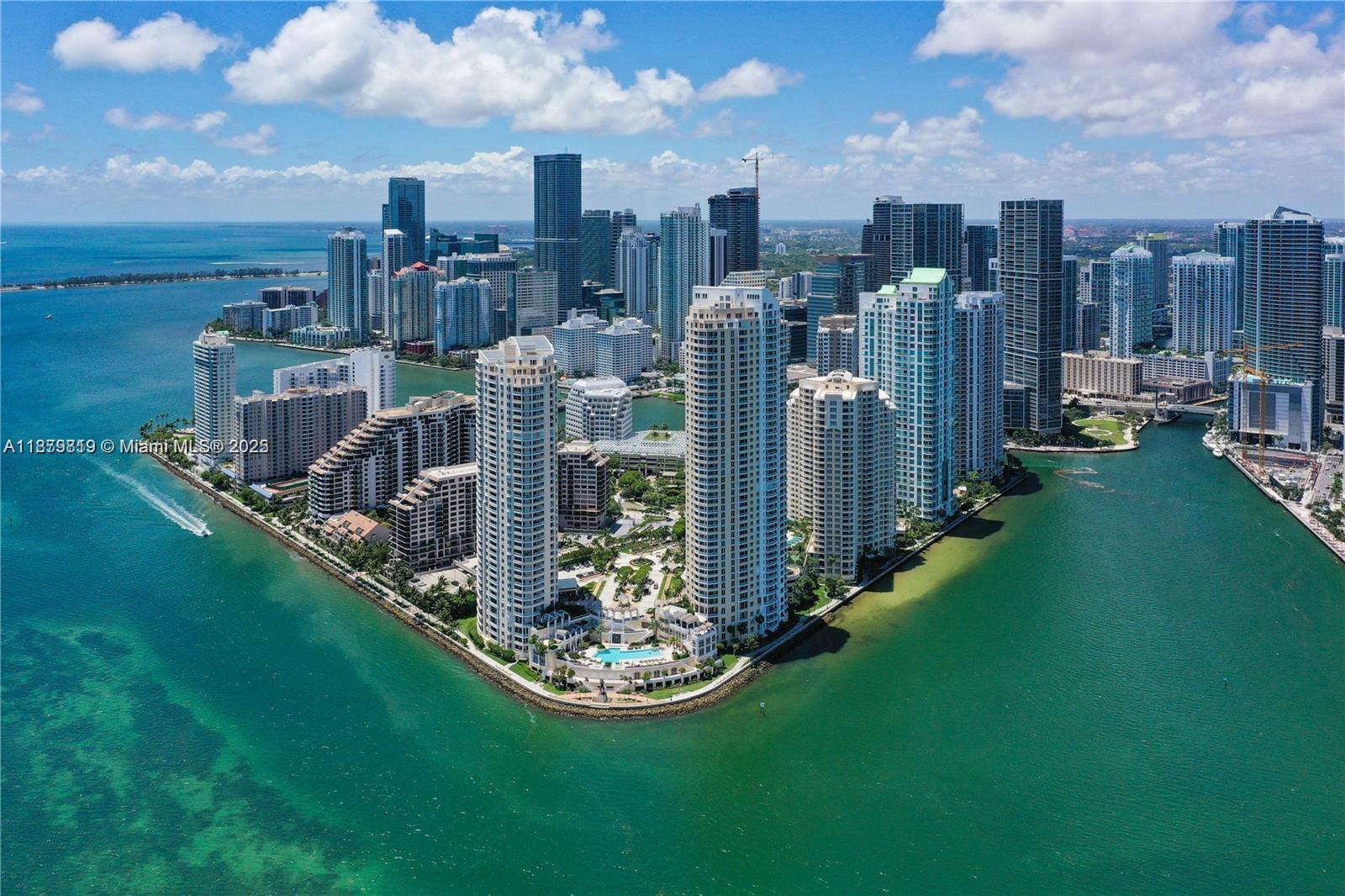 Experience island living at its finest on exclusive Brickell Key! This spacious 1,540 SF residence offers 2 bedrooms, 2.5 baths, marble floors, walk-in closets, and a large balcony with breathtaking bay and city views. Two Tequesta Point boasts resort-style amenities including pool, state-of-the-art fitness center (with racquetball, basketball, CrossFit, massage room & aerobics), BBQ areas, playroom, tennis courts, conference rooms, valet, 24/7 security, and a brand-new clubroom. Enjoy the perfect blend of privacy and convenience—just moments from Brickell’s financial district, beaches, and Miami International Airport.