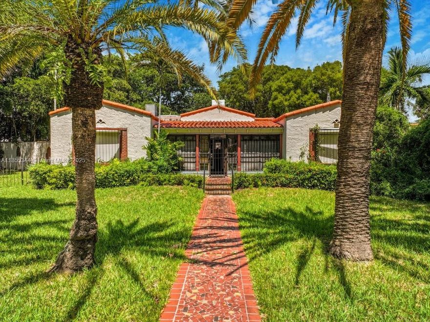 ENORMOUS OPPORTUNITY FOR THE RIGHT BUYER!! First time this assemblage of Bayshore lots is on the market in over 65 yrs. Three lots, totaling ½ an acre, on the corner of 59th St. & 5th Ave in rapidly changing BayShore. On site is a 100-year-old home spanning 5409 sf. New kitchen & appliances & bathrooms. A grand home w/ richly appointed generous rooms. Owned by a prominent Miami family for over 65 years. Presently zoned as single family residential, the property is surrounded by single & multi-family and commercially zoned lots. County has signaled willingness to relax use restrictions. Just off Biscayne, this area is undergoing dynamic changes. Property could become a stand out stunning estate home in the center of it all, or be the site of high end multi-unit residential development.