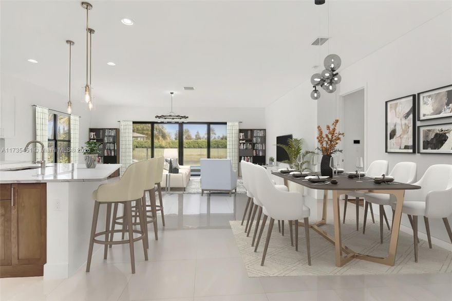 Home in the gated community of Lotus in Boca Raton. Three bedrooms, three bathrooms, plus a den that could be an optional fourth bedroom, office, or play room. The home features a two-car garage, private pool, backyard privacy with lake view, and a contemporary design. The community offers resort-like amenities , including pools, tennis and pickleball courts, fitness center, a restaurant and more. MOVE-IN DATE CAN BE ANYWHERE FROM APRIL 1st- APRIL 4th.