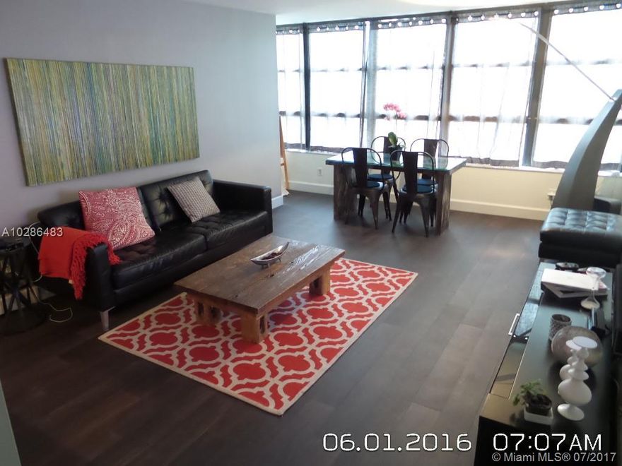 Fully renovated spacious 2 Bedroom 2 Bath on S.E. waterfront overlooking wide open Bay. Security 24 Hours. A Residential Boutique Condominium, immaculately maintained, located in the center of the Financial District directly across from Public Transportation- walking distance to shops, restaurants and cafes. "AVAILABLE AUGUST 1st." 24 hours notice for showings please.