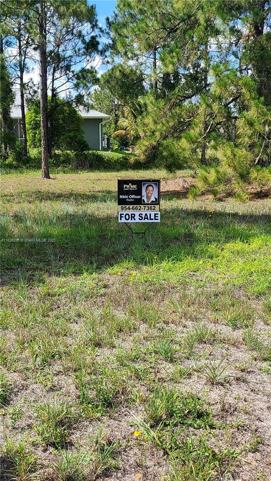 Location....location....location..... This beautiful lot is partially cleared and perfectly located in a fast growing area with newer constructions and paved streets.  This impressive location offers convenience to major roadways and highways.   Bring you BIG ideas to this lot and make it yours......