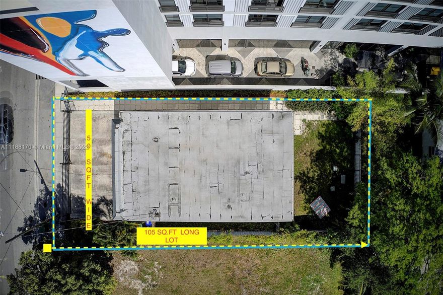 MOST DESIRABLE STREET IN THE HEART OF WYNWOOD FOR SALE  ZONING T5-L - FOR COMMERCIAL MIX USED. UP TO 5 STORIES,  (16 UNITS ALLOWED).  ALSO INVESTORS/DEVELOPERS WILL BENEFIT FROM WYNWOOD'S NRD-1,!! MULTIFAMILY INVESTMENT OPPORTUNITY BUILDING HAS 4 APARTMENTS,( 2/1 EACH), ALL REMODELED AND RENTED. 4 ASSIGNED PARKING SPACE INSIDE THE BUILDING (1 PER APT), NEW OWNER WOULD RECEIVE INCOME WHILE DEVELOPMENT PLANS FOR A NEW PROJECT. CURRENT INCOME $7,000 MONTHLY. GATED. GREAT LOCATION  CLOSE TO MOST IMPORTANT HIGHWAYS, 15 MINUTES DRIVE TO THE BEACH, WALKING DISTANCE TO DISIGN DISTRICT, BOUTIQUES, RESTAURANTS, BARS, MINUTES TO DOWNTOWN, BRICKELL AND MIAMI AIRPORT.