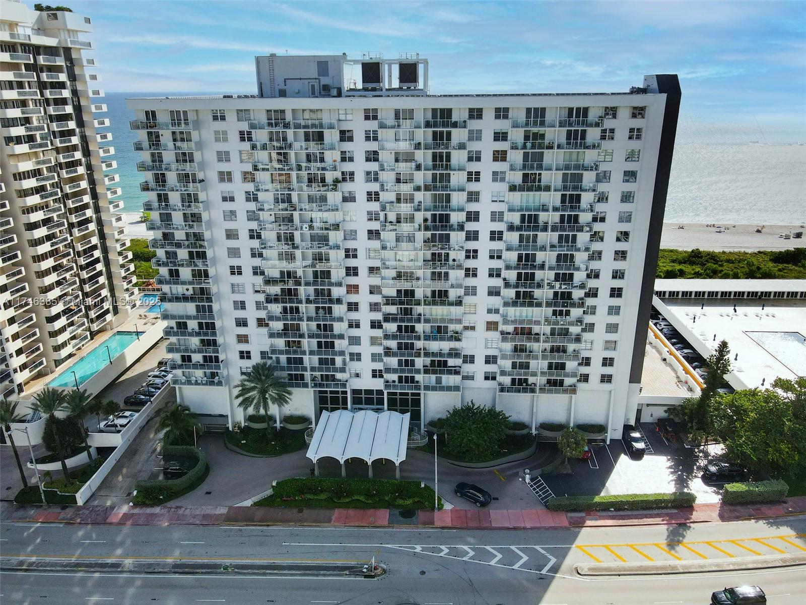Rental Property at 5701 Collins Ave 621, Miami Beach, Miami-Dade County, Florida - Bedrooms: 2 
Bathrooms: 2  - $3,750 MO.