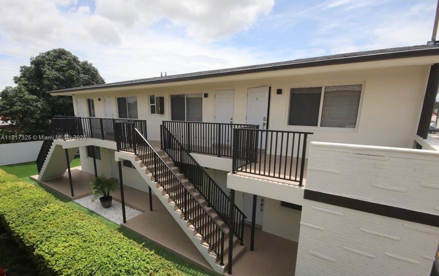 Introducing this real estate gem:a completely remodeled four-plex located in one of Miami's fastest-growing areas, just minutes from the International Airport and the new soccer stadium that will host the 2026 World Cup. Each unit has been renovated with modern finishes, high-quality details, and an aesthetic designed to attract both long-term and short-stay tenants. The sale includes all current inventory:furniture, appliances, decorative elements, and operating resources,allowing the buyer to continue operating the property without interruption. The property currently generates an average monthly income of $12,000, with consistent occupancy and excellent ratings on short-term rental platforms. Ideal for investors looking for a turnkey property with immediate cash flow and high potential.