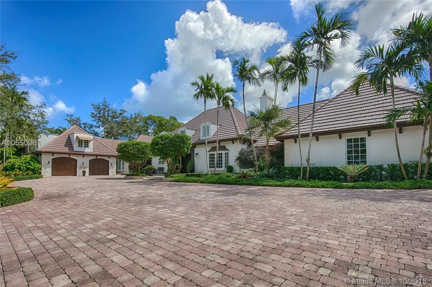 Nestled in the exclusive, gated community of Gables Estates sits this recently remodeled 8 bedroom 8 1/2 bath home situated on over an acre with 200 feet of water frontage.  A true Miami gem. 24hrs notice. 

SEE SUPPLEMENTAL REMARKS FOR PROPERTY DESCRIPTION.