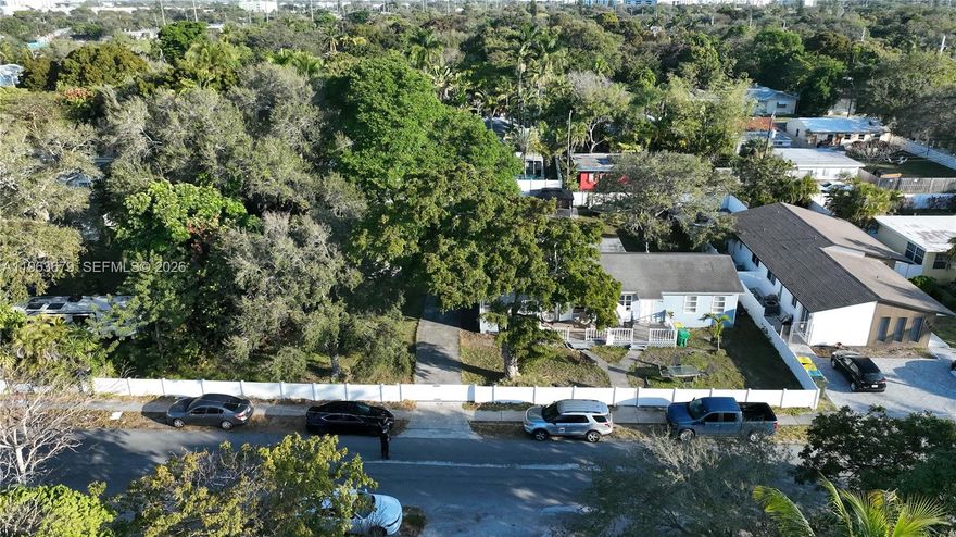 Rare opportunity in Dania Beach with two separate parcels included in the sale, confirmed by the City as independent buildable lots. One lot is approximately 13,105 sqft and allows for a duplex. The second lot is approximately 6,535 sqft and allows for a single family home, for a total of up to 3 units. The existing home is likely a teardown, especially for a buyer looking to maximize the duplex potential. Ideal for an investor or developer in a growing area near Dania Pointe, major highways, the airport, and the beach. Buyer to verify all zoning and development details with the city.