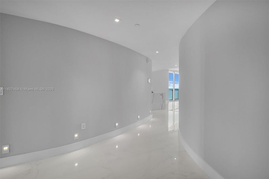 Introducing Unit 1508 at Jade Beach Residences, a unique corner unit, fully renovated with luxurious finishes with private elevator. This exquisite 3-bedroom, 3.5-bathroom flow-through apartment underwent a complete modernization in 2021, featuring sleek flooring, custom-built walk-in closets, electric shades, top-tier appliances, and a washer/dryer. The main bathroom boasts both a jacuzzi and a spacious shower.

Enjoy the pinnacle of luxury living with state-of-the-art amenities including sunrise and sunset pools, a jacuzzi, beach service, poolside restaurant and bar, full-service spa, children's playroom, movie room, fitness center, and more. Experience unparalleled comfort and convenience at Jade Beach Residences.