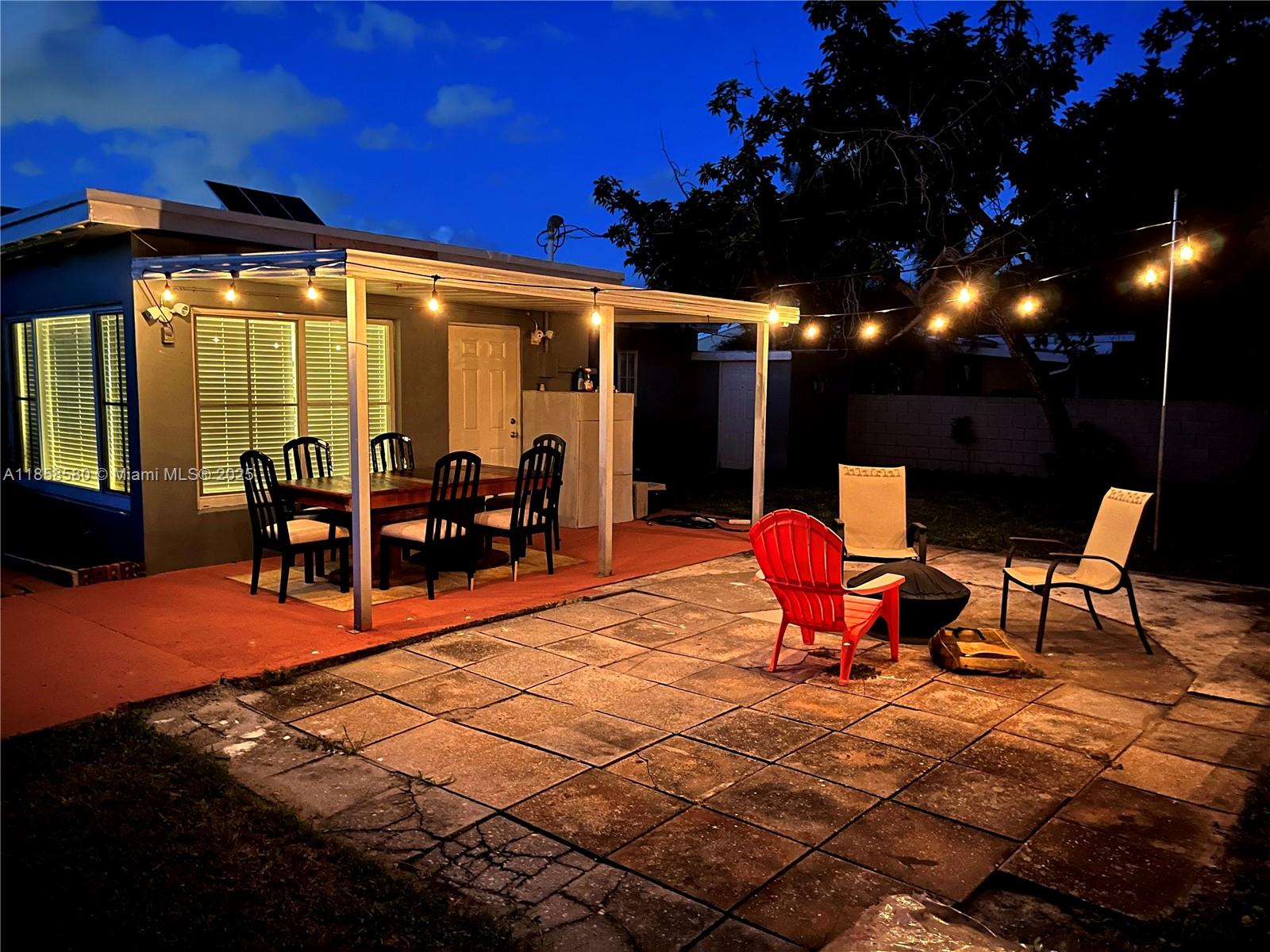 This newly remodeled 3 bed 2 bath home comes ready to move in excelente location. Tile floor throughout the
kitchen and living room with waterproof laminate floors in the hallway and bedrooms. Kitchen was redone with
granite counters and brand new painted wood cabinets. All windows are impact proof and let in natural light
throughout the house. Backyard is fully enclosed and boasts an outdoor sitting area under a covered terrace as
well as space to grill and firepit space in excellente location and fruit tree in patio for kids relaxing . The home is 5
minutes from I-95, 10 minutes from the beach and 3 minutes from grocery stores and pharmacies and schools .
Accepting section 8 housing voucher ,call listing agent or owner for showing.