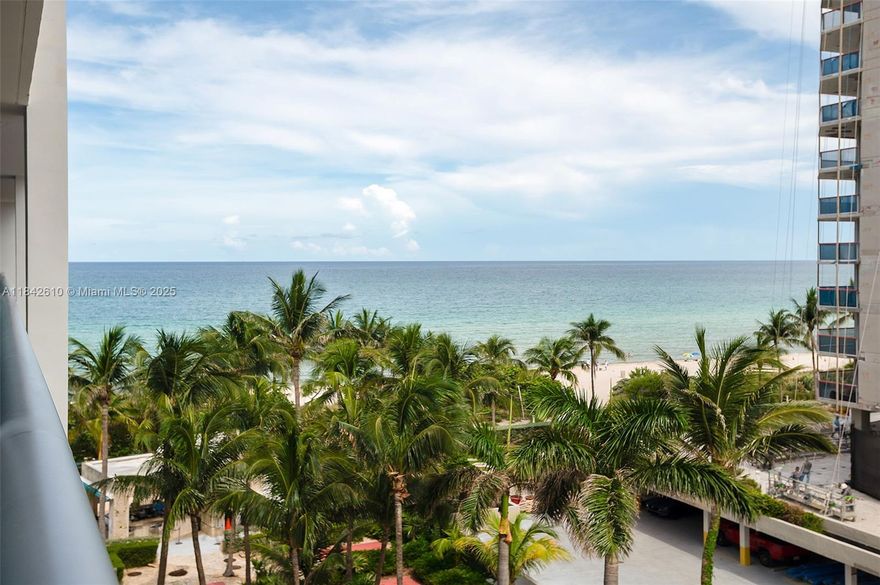 Feel the Ocean Breeze! 1BD, 2BA + Den at South Tower Carillon, This move-in ready "Beach House" features soaring 12-ft ceilings, ocean views & downtown sunset views, eat-in kitchen w/ breakfast bar, and spa-style primary bath w/ double sinks, bidet, vanity, jacuzzi tub & separate shower. Spacious balcony runs full length of residence—perfect for entertaining! Den w/ door functions as guest room or office—lives like a 2BD! Carillon Wellness Resort offers 750' of beachfront, boardwalk, 4 pools, dog park, 70,000 SF spa, gym, restaurants & bar. Includes 8 Beach Club & Spa memberships ($7,500/yr each). 280+ classes/week. 24hr security & concierge!.Comes w/ 8 beach club & spa memberships & $200 monthly credit for dining & spa services. (included in the maintenance fee).