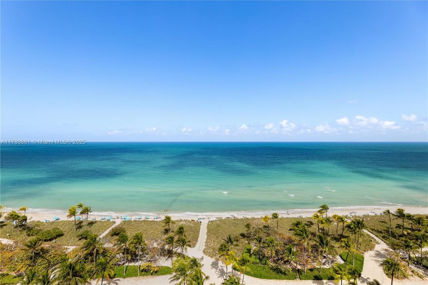 Stunning 2-bedroom, 2.5-bathroom apartment with DIRECT OCEAN VIEWS in prestigious Bal Harbour. Originally 3 bedrooms, easy to convert back, this expansive residence features two private balconies, offering seamless indoor-outdoor living. The spacious floor plan includes large living areas perfect for entertaining. Located directly on the beach, the building provides world-class amenities and a newly renovated lobby. The pool and deck are being beautifully transformed, with completion expected by Winter 2026. Enjoy upscale shopping and dining in Bal Harbour. A rare opportunity to customize this exceptional space. Unit sold separately or combined with apartment 1401. Call for details.