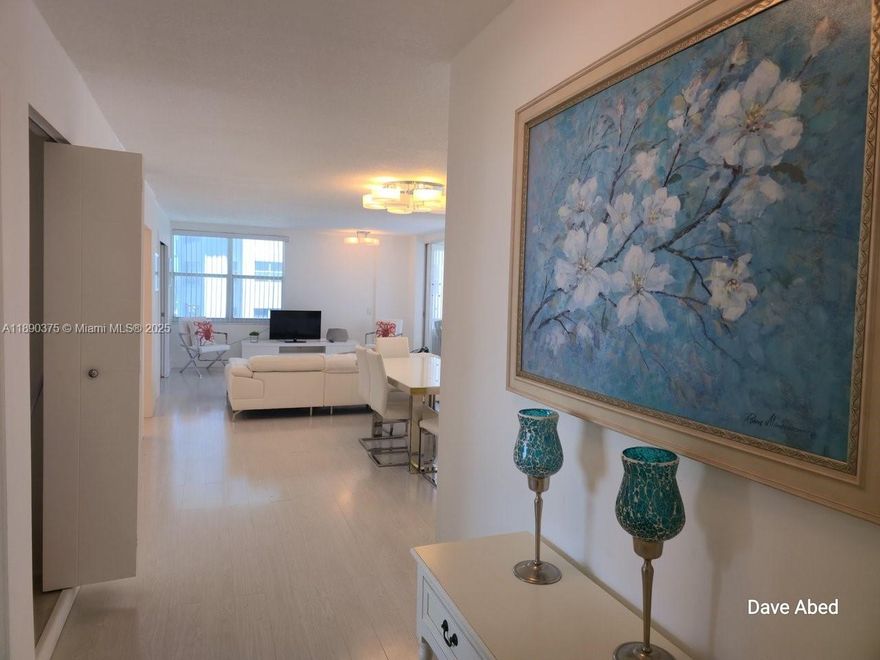 Luxurious Oceanfront Condo.Fully Furnished 2BR/2BA.right on the sand, offering breathtaking ocean views and a unique split floor plan ideal for both the work-from-home professional and the vacation retreat seeker.This spacious residence features impact windows, central A/C, stainless steel appliances, granite countertops. Water, sewer, trash, hot water, basic Wi-Fi, and cable are all included in the rent for your convenience.heated oceanfront pool, poolside BBQ area, private beach access, community room, and 24-hour concierge service in the elegant lobby. Perfectly located within walking distance to grocery stores, restaurants, coffee shops, banks,and boutiques, short drive Airports 
Live the ultimate coastal lifestyle — where comfort meets convenience and every day feels like a vacation.