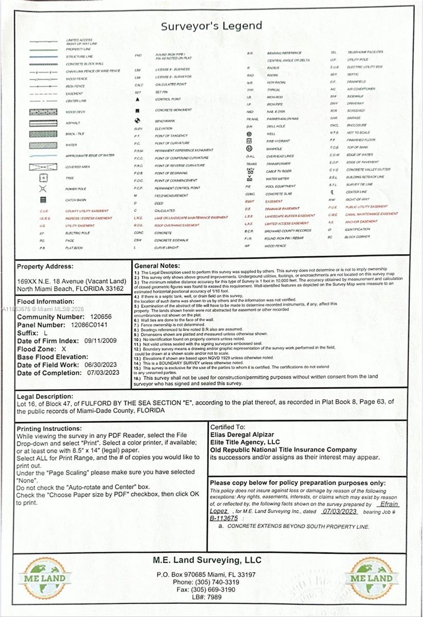 FULFORD BY SEA SEC E - Land