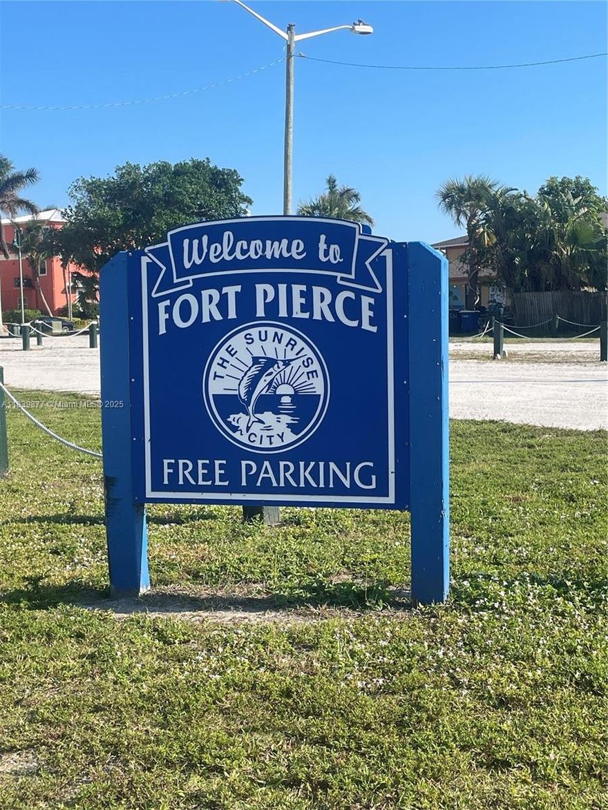 Superb Location, where sun meets the sea, sandy beaches just a few steps away, this charming 3 bedroom 2 bath unit is move-in ready, designed for casual living, just a short drive to Jetty Park and downtown Fort Pierce, which offers small town ambience of long ago, lined with restaurants and shops, this cozy unit is being offered fully furnished and accessorized, It's like being on vacation all year long.