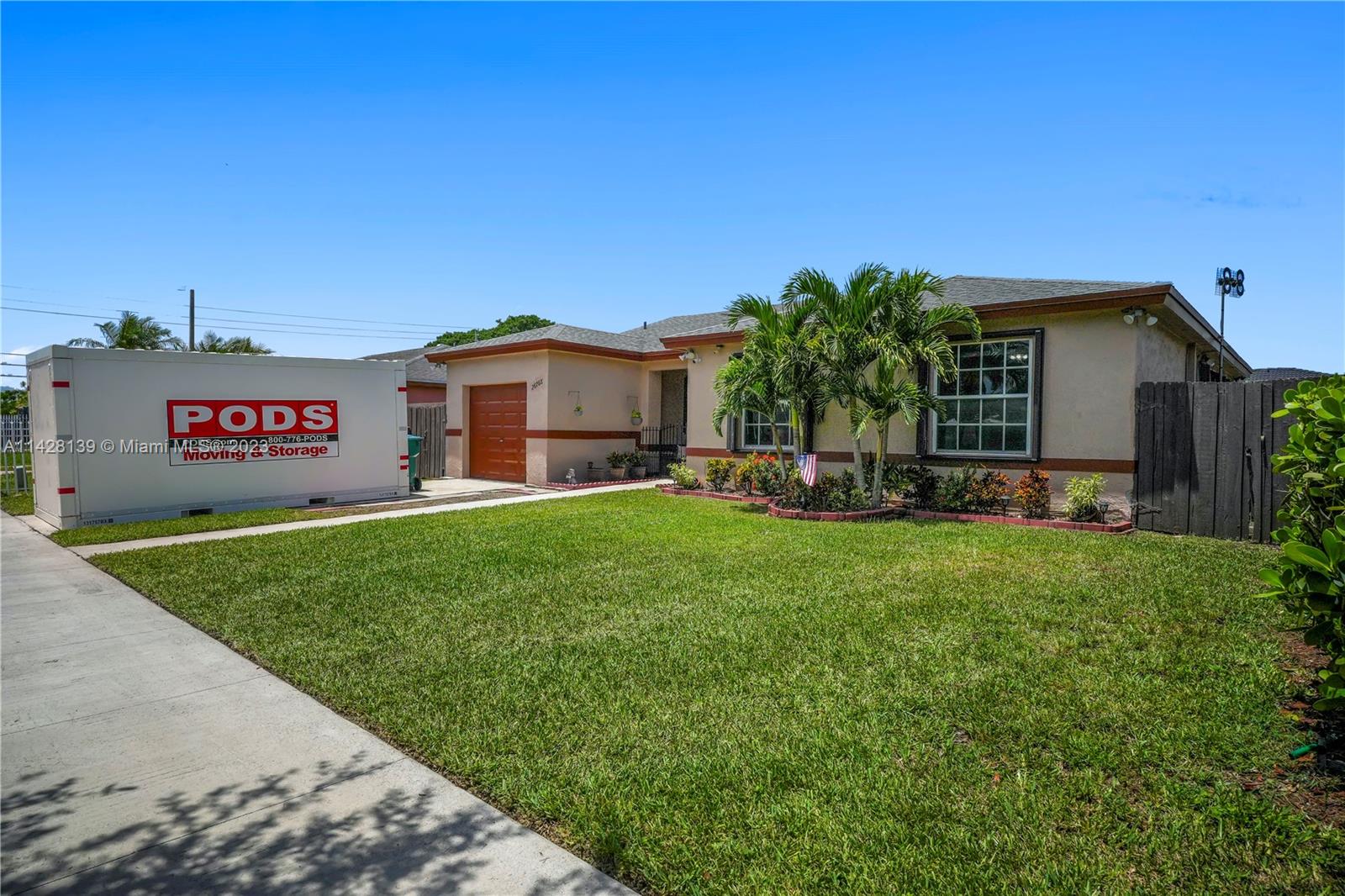 This charming property offers 4 bedrooms and 2 bathrooms, making it ideal for families of all sizes. With 1,555 square feet of living space, there's plenty of room to create lasting memories. The master bedroom stands out as a versatile space with its own entrance that can be utilized as an efficiency, catering to various living arrangements or potential income streams. Step inside, and you'll be greeted by a sense of warmth and comfort. The entire home is adorned with tiling, adding a touch of sophistication to each room. The recently replaced roof ensures peace of mind The property boasts a large backyard. Host a barbecue with friends and enjoy your own personal oasis under the canopy. Located near highways and shopping centers, easy access to all the amenities Homestead has to offer.