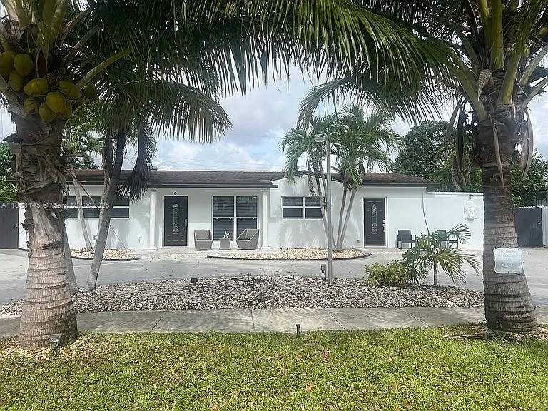 Discover this charming home in West Hialeah! Featuring spacious living areas, a modern kitchen, and a private backyard perfect for entertaining. Located in a highly desirable neighborhood near shops, schools, and major highways, this residence blends comfort, convenience, and lifestyle seamlessly. The main home has 3 Bedrooms / 1 Bathroom, has a 2 Bedroom 1 Bathroom rental income of $2,300 monthly and also a Studio 1 Bathroom for $1,100 a month.