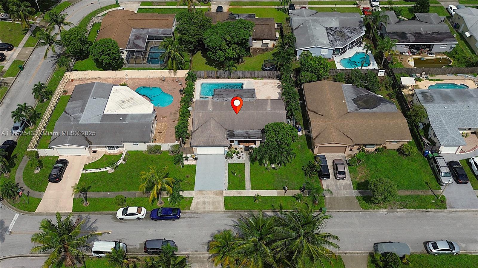 No HOA! Pool Home in the Heart of Margate! Welcome to this beautifully 3Beds /2Baths single-family home featuring a split floor plan, spacious living areas, and an upgraded kitchen with wood cabinets & granite countertops. Enjoy tile floors throughout and modern vanities in both bathrooms. Step outside to your private backyard oasis with a pool/spa, expansive paver deck, and screened patio—perfect for entertaining! Accordion shutters, 2-car garage, 2016 roof, and a fully fenced yard complete this move-in-ready gem. Prime location—no HOA restrictions!