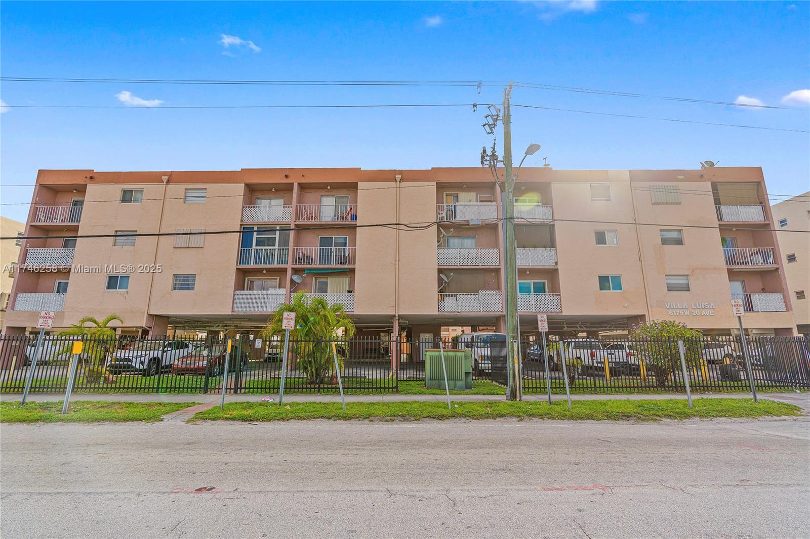 Welcome to Villa Luisa, a gated-fenced condominium community in the heart of Hialeah. This spacious 2-bedroom, 2-bathroom unit offers a comfortable living space with tile flooring throughout, washer & dryer in-unit, newer kitchen appliances, and a private balcony. Low HOA fees incl. water, sewer, trash removal, building exterior, landscaping, pool service, enclosed parking garage with 2 spaces + guest. Conveniently located near the Palmetto Expressway, commuting is effortless—Experience Hialeah’s vibrant lifestyle with diverse dining, shopping, and entertainment just minutes away. Villa Luisa is a well-maintained community in a city celebrated for its rich culture and dynamic atmosphere. Don’t miss this opportunity to own in one of South Florida’s most sought-after neighborhoods!