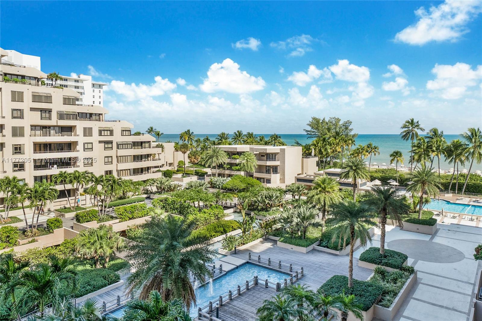 PRIME LOCATION IN THE COVETED "36" LINE, WHICH UNIQUE FEATURES INCLUDE LARGE SQUARE FOOTAGE, THE CLOSEST 1 BEDROOM TO THE OCEAN & AN EXTENDED TERRACE, WHICH MAXIMIZES THE VIEWS! Interior Features Marble Floors, 2 FULL BATHROOMS & Full Sized Washer/Dryer!