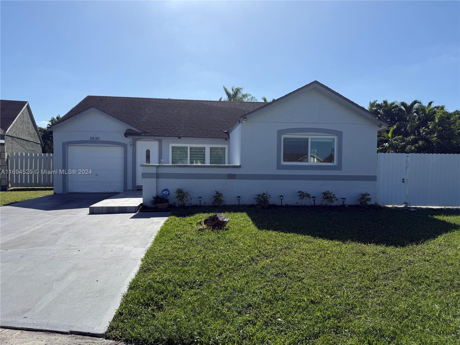 3430 Nw 203rd Ln, Miami Gardens, Broward County, Florida - 3 Bedrooms  
2 Bathrooms - 