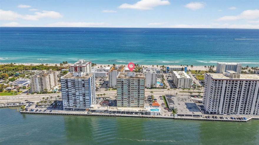 REMARKABLE UNIT AT TRAFALGAR TOWERS. THIS UNIT HAS BEEN COMPLETELY UPDATED FROM TOP TO BOTTOM, NOTHING LEFT UNTOUCHED. THE QUALITY OF WORK AND CRAFTSMANSHIP SHINES THROUGHOUT THE RENOVATIONS. KITCHEN, BATHS, FLOORING, IMPACT WINDOWS AND DOORS, APPLIANCES, ETC. SCROLL THROUGH THE PHOTOS AND CHECK OUT THE VIRTUAL TOUR. THE UNIT COMES 100% TURN-KEY FURNISHED AS WELL, EVERYTHING INSIDE THE UNIT IS INCLUDED IN THE SALE! THE LOCATION OF THIS BUILDING IS SECOND TO NONE IF YOU WANT TO BE IN THE CENTRAL HOLLYWOOD BEACH AREA, THIS IS ONE OF THE BEST BUILDINGS! DIRECTLY ON THE INTRACOASTAL WATERWAY JUST SOUTH OF HOLLYWOOD LAKE. THE UNIT ITSELF FACES THE OCEAN AND HAS DIRECT OCEAN VIEWS FROM BOTH BEDROOMS AS WELL AS THE PRIVATE BALCONY. WALK ACROSS THE STREET TO HOLLYWOOD BOARDWALK! ANY TYPE OF FINANCING IS OK HERE WITH 30% DOWN-PAYMENT (HOA REQUIREMENT). THE 50 YEAR INSPECTION HAS ALREADY BEEN COMPLETED AND ALL REPAIRS ARE DONE. THE BUILDING IS IN PHENOMENAL CONDITION. THERE IS A REALLY NICE COMMUNITY POOL AREA, RIGHT ON THE INTRACOASTAL, THAT IS BASICALLY BRAND NEW. LOW HOA FEES AT ONLY $695.00 MONTHLY.