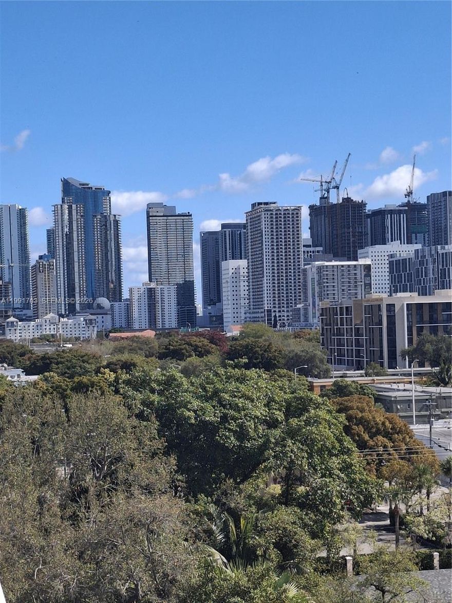 Bright 2BR/2BA Corner Unit in Seybold Pointe located in Miami’s Health District. This condo features 891 sq ft of well-designed living space that offers an open-concept layout with spacious living and dining areas filled with natural light. Enjoy a private balcony with views of the hidden gem that is Spring Garden and the Miami City Skyline. Split-bedroom floor plan provides privacy, with generously sized bedrooms and ample closet space. Includes assigned covered parking in a secure garage and access to an on-site fitness center. Prime location just minutes from Miami International Airport, Jackson Memorial Hospital, UM Health, Downtown Miami, Wynwood, Brickell, Coral Gables and Miami Beach. Enjoy the rooftop lounge with panoramic skyline and river views. Near the major highways and walking distance to the MetroRail Station—ideal for end-users or investors. Building Intercom Access with 24/7 security. Washer & Dryer inside the unit