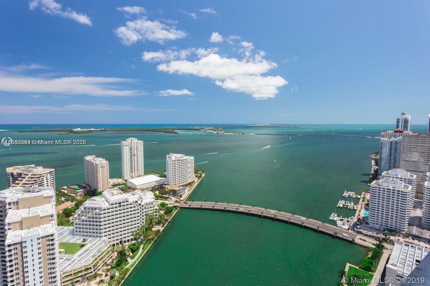 Welcome to Icon Brickell, an extraordinary 2-bedroom, 2-bathroom + Den residence nestled in the heart of Miami’s vibrant Brickell neighborhood. With breathtaking, panoramic views of Biscayne Bay and the Miami skyline, this high-floor corner unit offers luxurious living and unmatched convenience.
