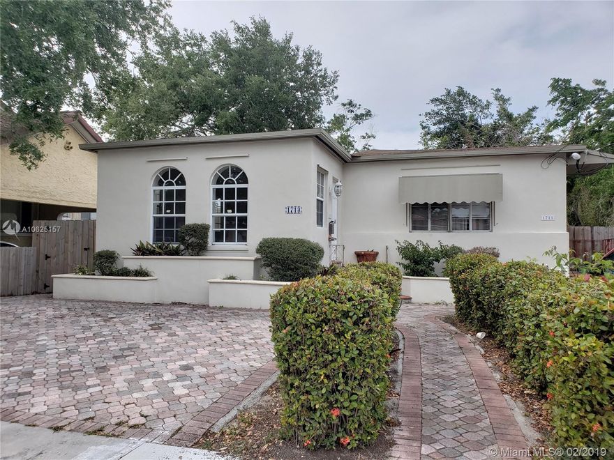 1/1 (duplex) steps from Coral Way and 22 Ave. The unit is being rented AS-IS. Unit offers assigned parking, washer/dryer, large shared backyard and tile floors throughout. Easy and quick move in. No more than 2 people. First mo, last mo and security deposit required along with proof of income and a clean background (no criminal or evictions). Small pets (under 20lbs) ok with an additional non-refundable pet fee of $200.00. Unit square footage is estimated. No utilities included except monthly lawn cutting.