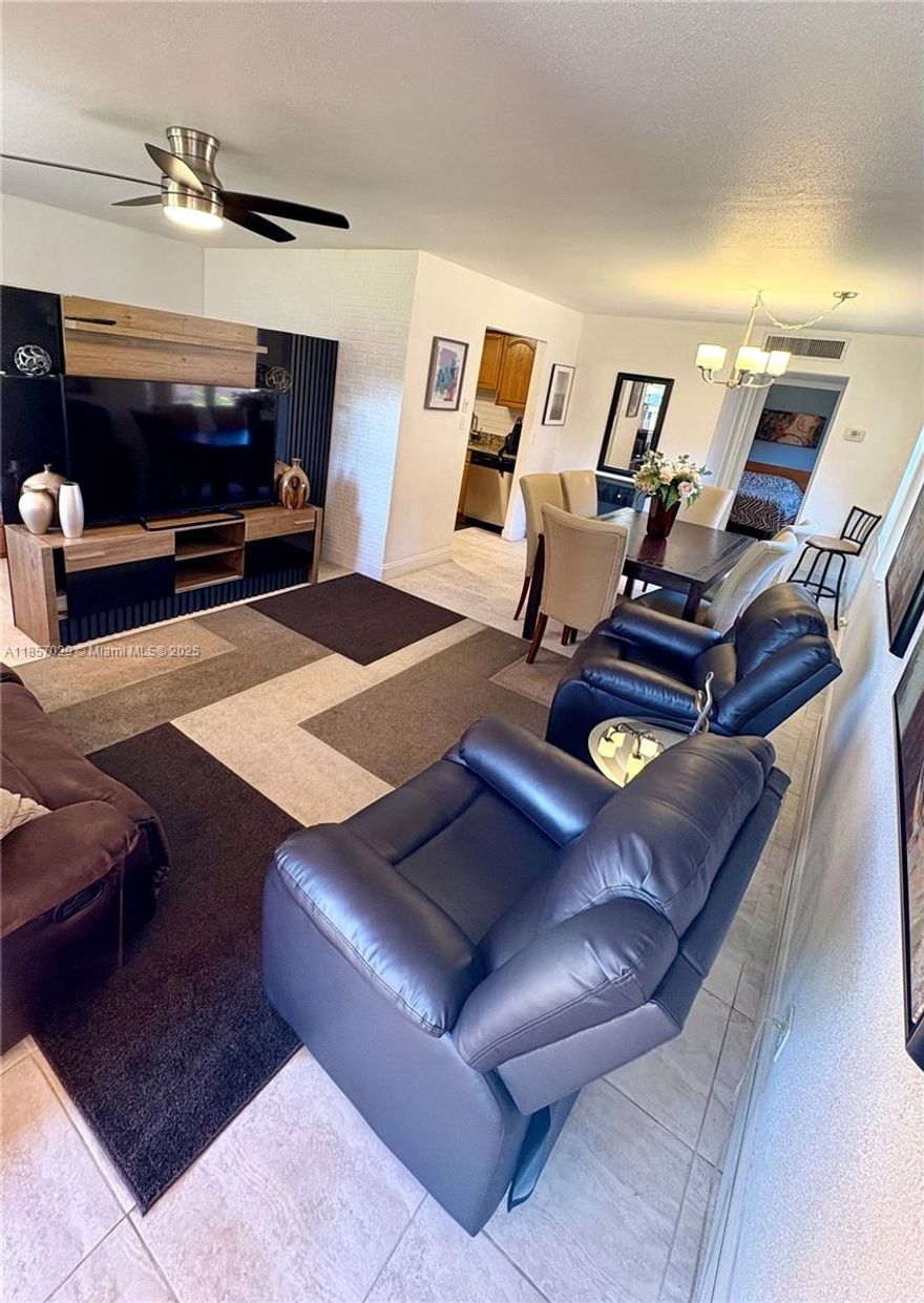 Fully furnished and move-in ready, this 1-bedroom, 1.5-bath condo in the desirable Kings Point 55+ community is perfect for easy living! This well-maintained first-floor home offers a bright and comfortable layout with stylish finishes and everything needed for a stress-free lifestyle. Kings Point provides resort-style amenities including golf, tennis, pools, fitness centers, theaters, restaurants, shuttle service, and more. Conveniently located near shopping, dining, and the beach, this condo is a wonderful rental opportunity in one of Delray Beach’s most sought-after active adult communities.