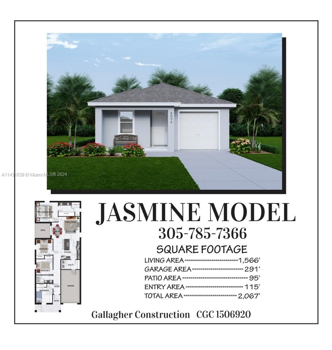 3428 N Jeffcott St, Fort Myers, Lee County, Florida - 4 Bedrooms  
2 Bathrooms - 