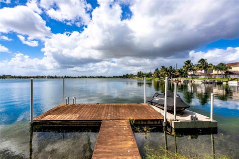 A home in Miami