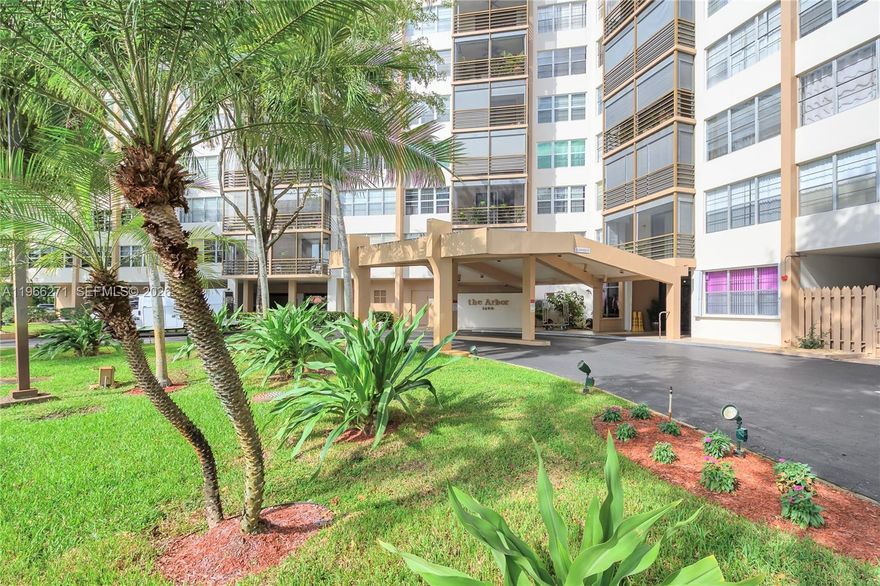 Priced BELOW Market Value! This 55+ Apartment/Condo at Park Place Community is located on 37 Acres of tropical landscaping and is surrounded by  Pembroke Lakes Prestige Country Club Golf Course. It has your own covered parking space A13 near front and back doors. You can enter building without ever getting rained on.  Close to the New Pembroke Pines City Center with shopping, supermarket and restaurants. A unique and Quaint Community for Over 55, a rare find indeed.
This unit is on the 4th floor, no neighbors on one side. Sit on your screened covered balcony and watch the sunset along with the view of the golf course. Spacious 2Bedrooms, 2Bathrooms with 1160 living square ft. Primary Bedroom has 2 walk-in closets along with large linen closets. Well Maintained unit, just looking for its new owner to make it their home. Many Amenities and Activities are offered by Association; Clubhouse, 24 hr security, 4 Pools, Tennis, Pickleball, fitness center, lots of green space, courtesy shuttle to nearby stores and more. Motivated seller.